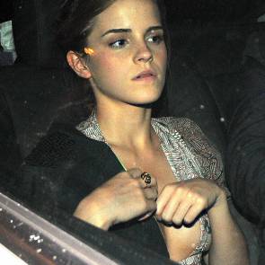 Emma Watson nude nipple slip