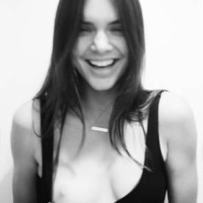 kendall jenner black and white