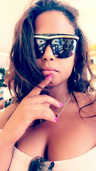 Christina Milian hot bra