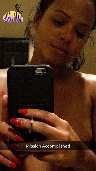 Christina Milian naked tits