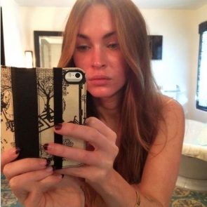 Megan Fox topless selfie