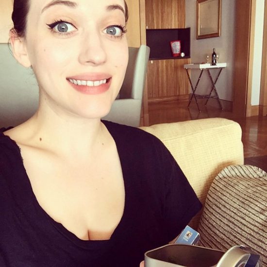 Kat Dennings busty cleavage