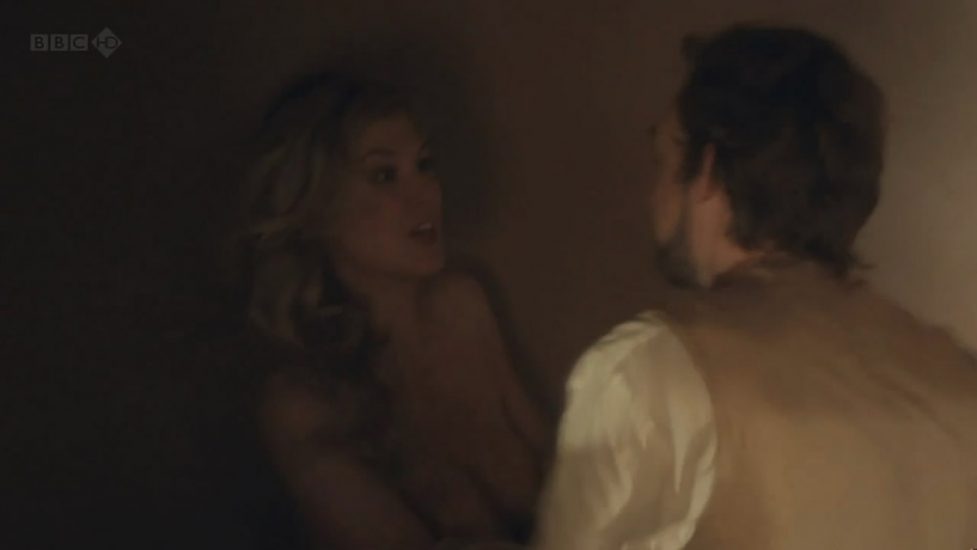 Rosamund Pike topless