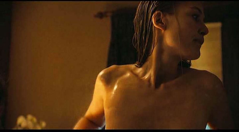 Rosamund Pike topless video